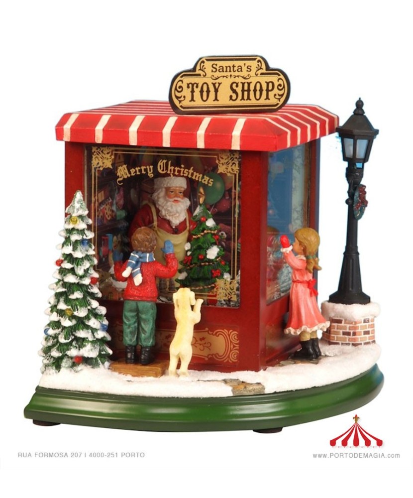 Pai Natal Toy Shop - pequena