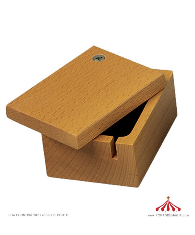Caja de madera para organillo