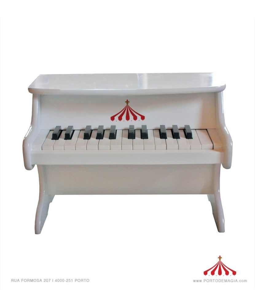 Piano branco pequeno