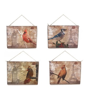 Set of Pictures with Birds