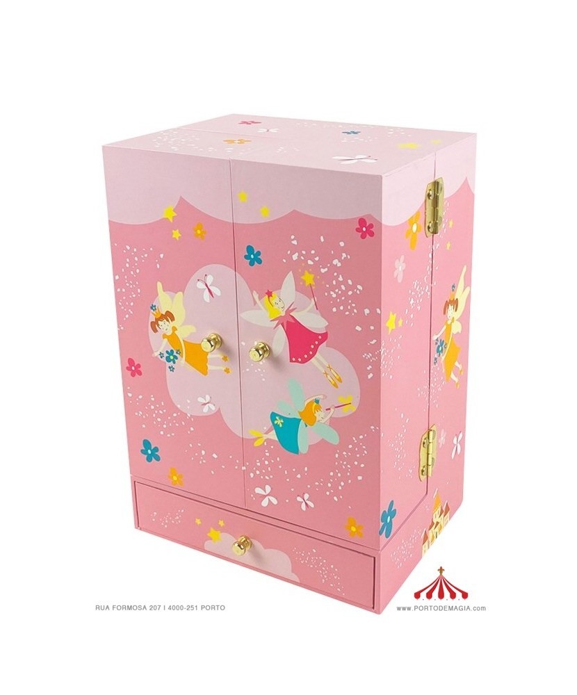 Princess Wardrobe Music Box
