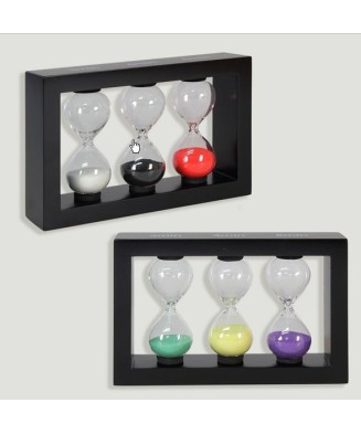 Wooden 15-Minute Hourglass