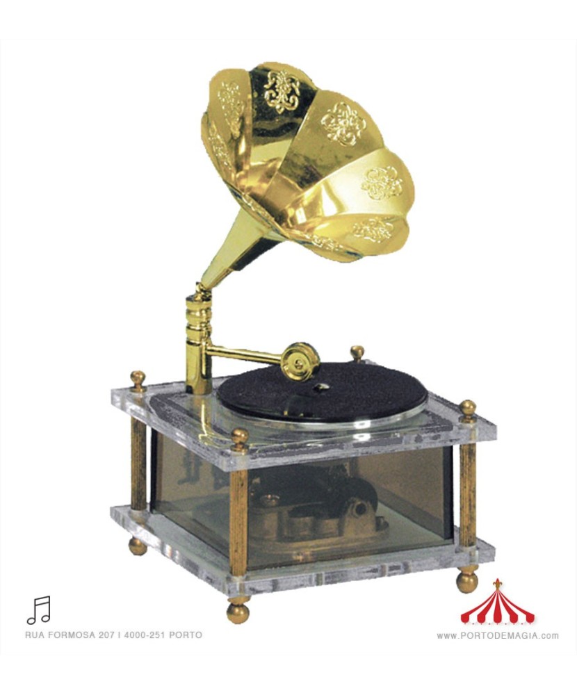 Acrylic Gramophone - Music Box