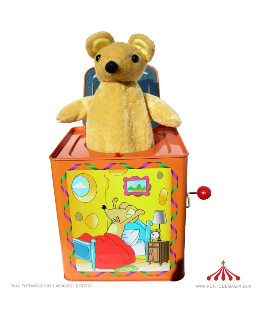 Rato amarelo Jack in a box