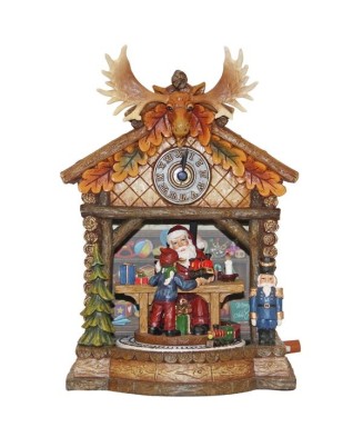 Santa's Workshop Cuckoo Clock