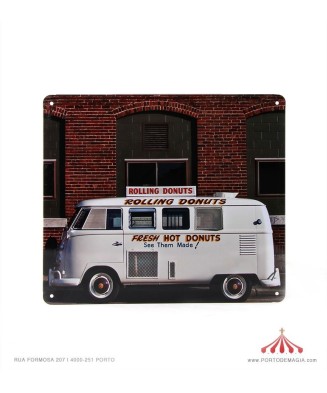 Quadro chapa Rolling Donuts