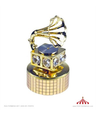 Gramophone with 6 Austrian...