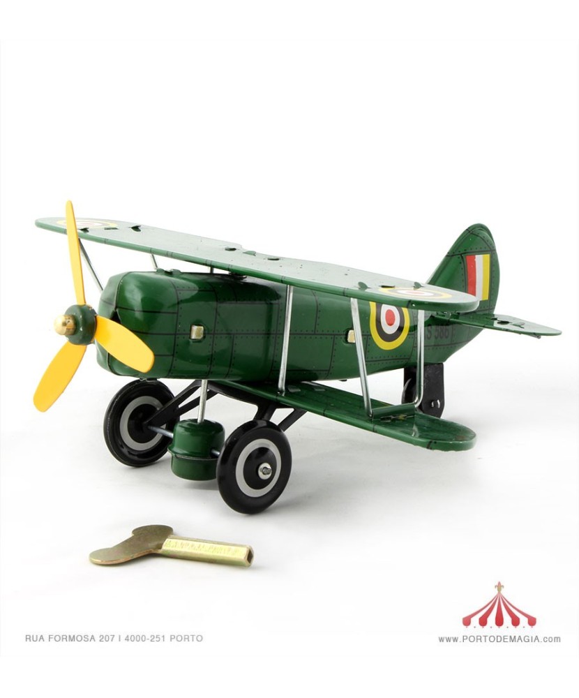 Avión biplano Curtiss