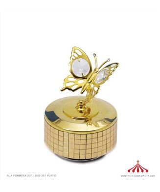 Butterfly with Austrian Crystals