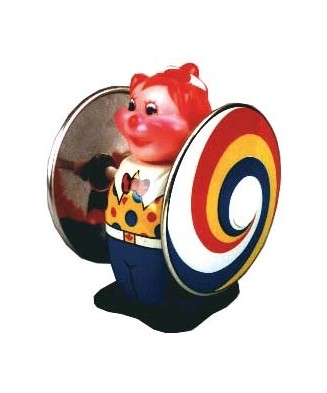 Man with Arms and Wheels...