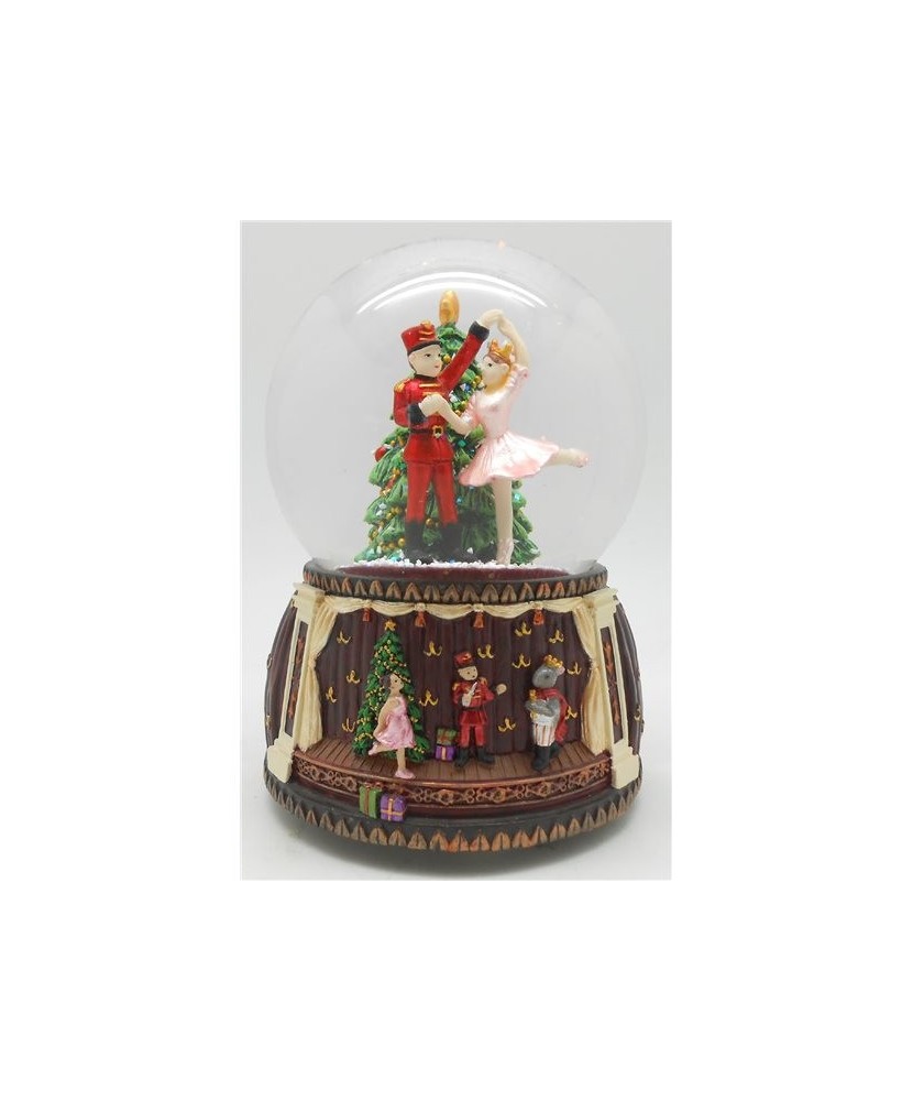 Nutcracker Snow Globe