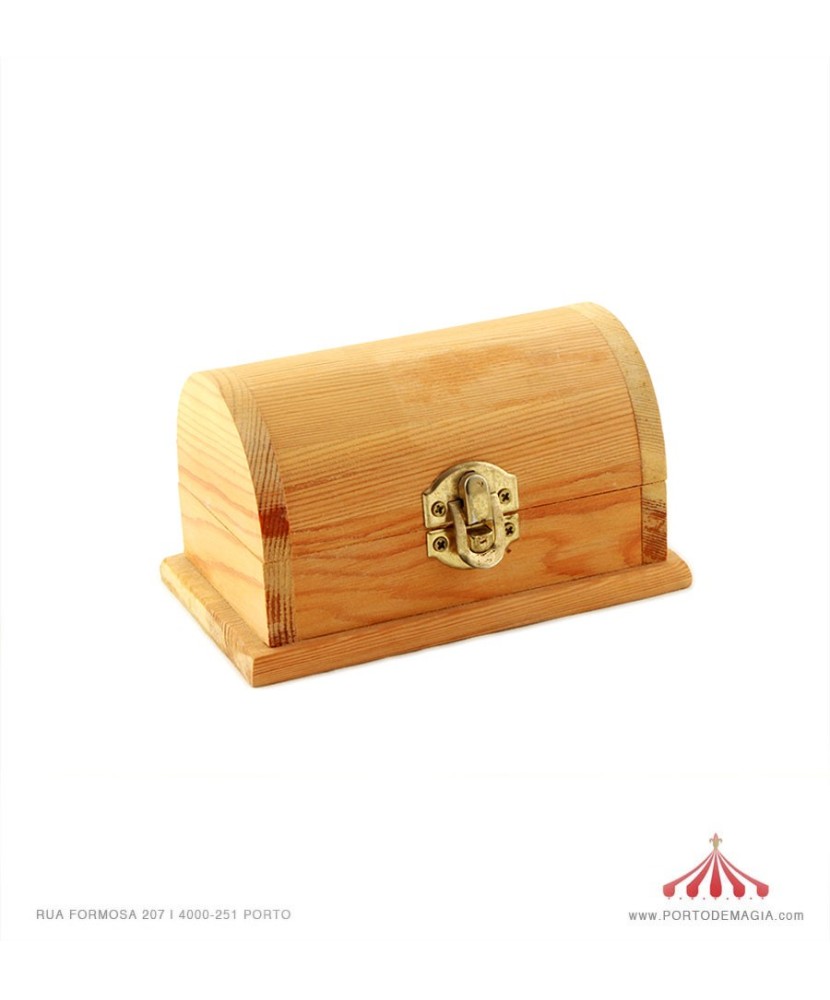 Baúl de madera 13x7cm