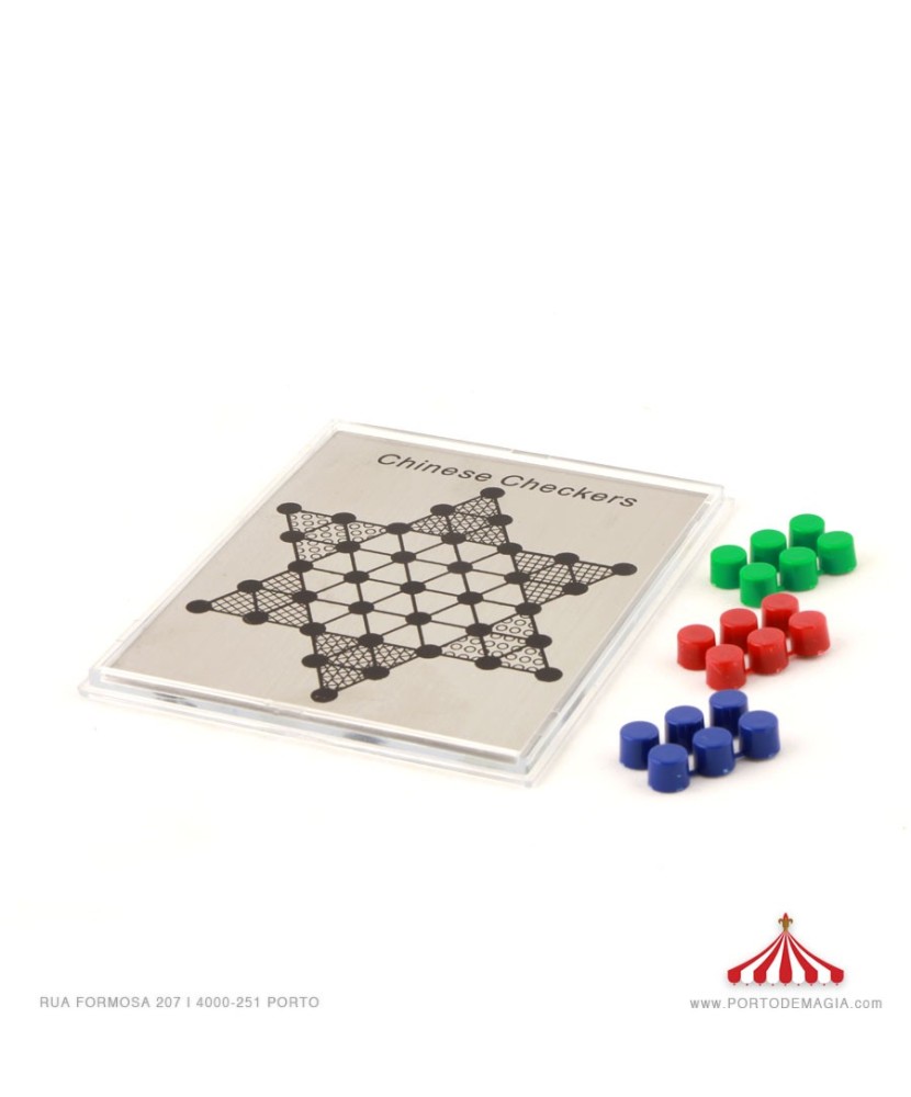 Juego magnético de damas chinas 11x9