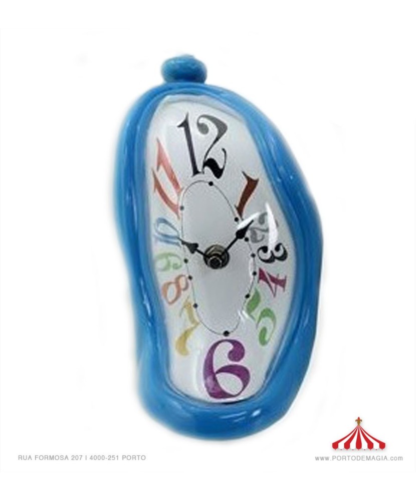 Reloj Dali azul de mesa / pared