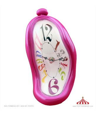 Reloj Dali rosa
