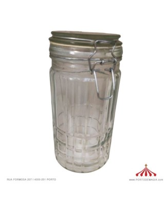 Frasco hermético cristal