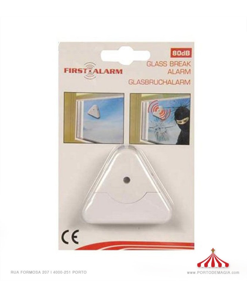 6cm Glass Alarm Clock