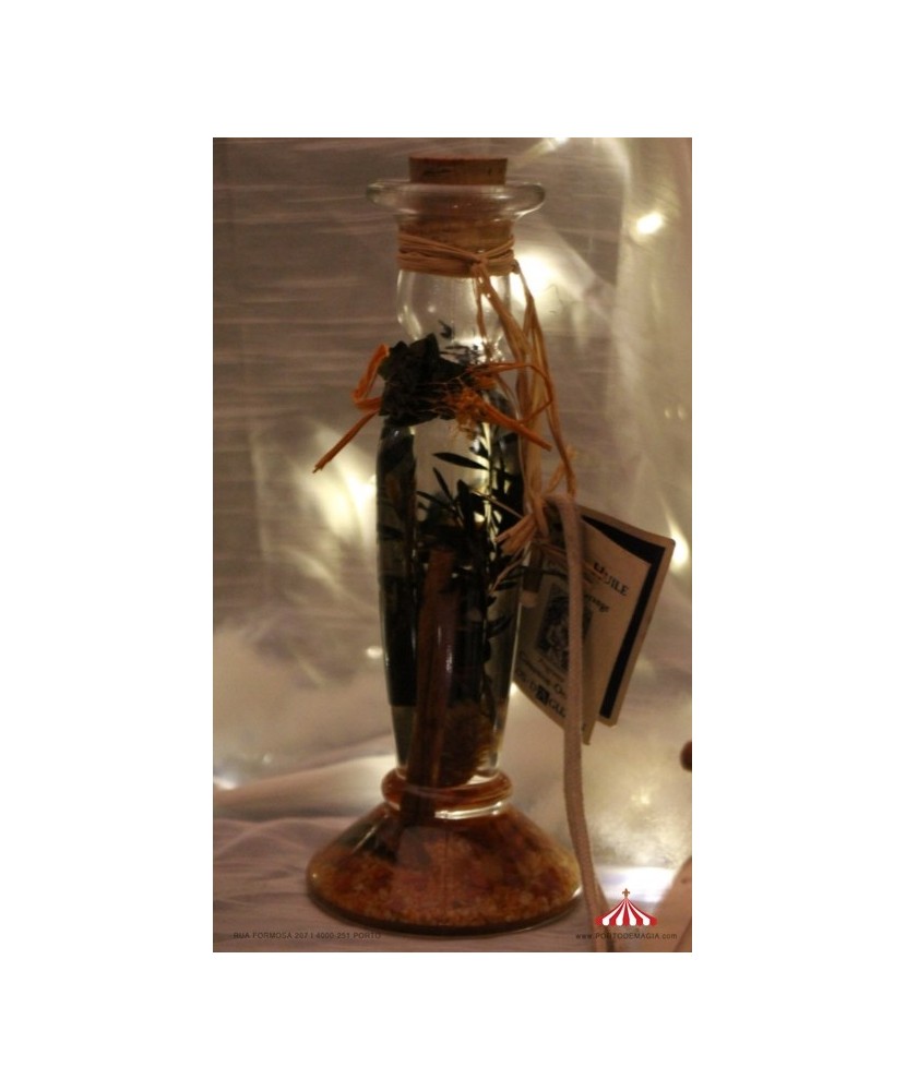 Farol de canela para candelabro