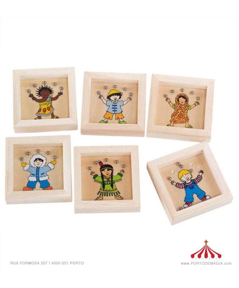 Puzzle meninos do mundo