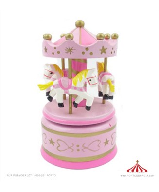 Pink and Gold Carousel