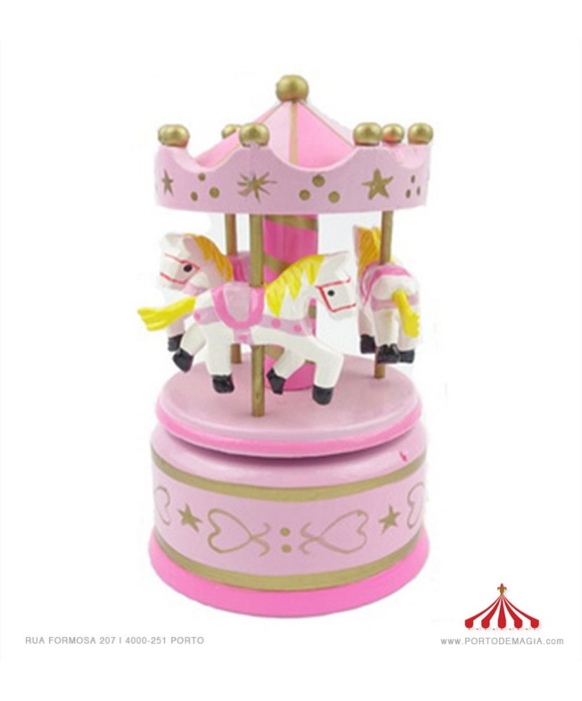Pink and Gold Carousel