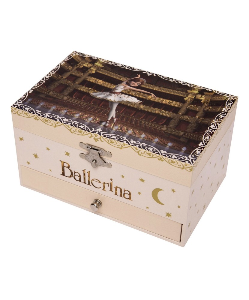 Bailarina con Cajón - Caja de Música