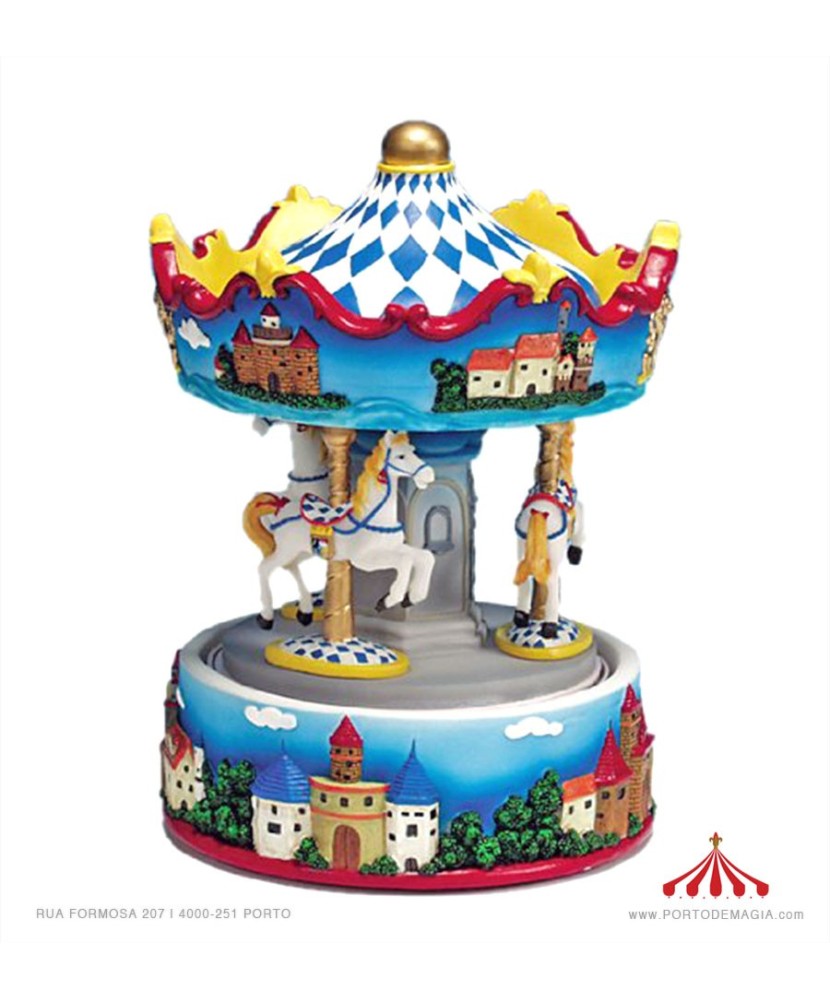 Medium Bavarian Carousel - Music Box
