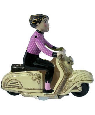 Ivory Scooter Girl