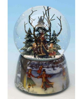 Bola de nieve del patinador