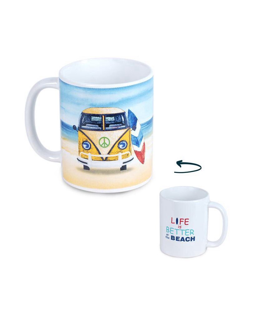 Taza Surf Life is Better