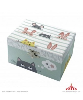 Fluorescent Animal Music Box