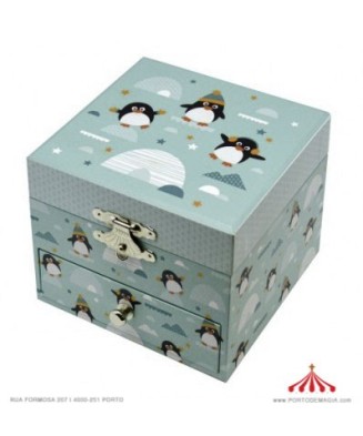 Caja de Música de Pingüino...