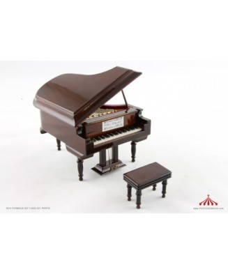 Brown Grand Piano