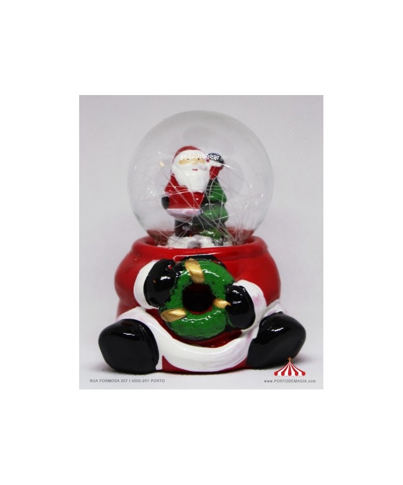 Bola Vidro Pai Natal