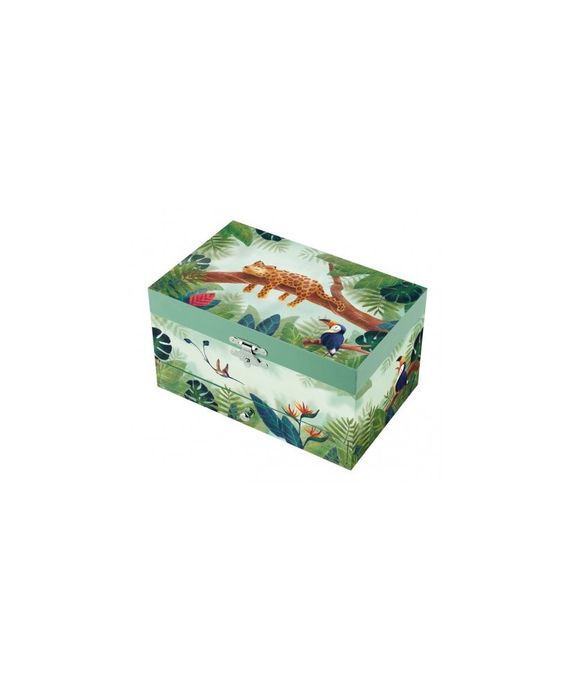 The Jungle Rectangular Music Box