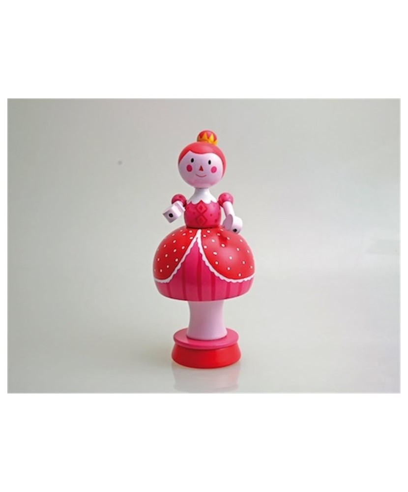 Bailarina de Madera Roja