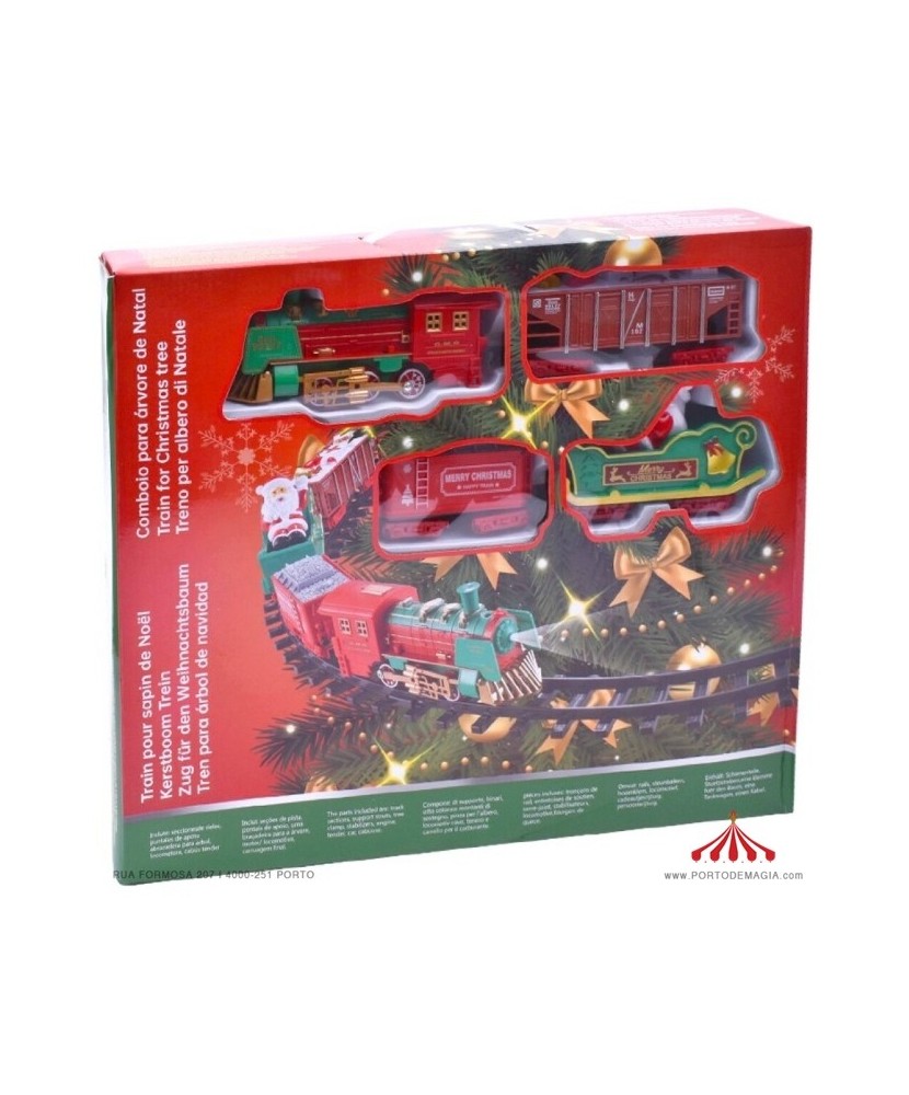 Comboio Natal para Árvore