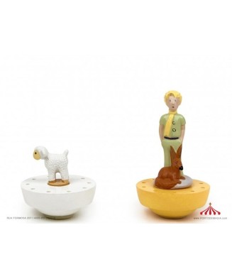 Little Prince with Fox and Sheep