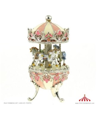 Pink Metal Carousel