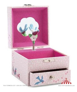 Bird and Flower Music Box