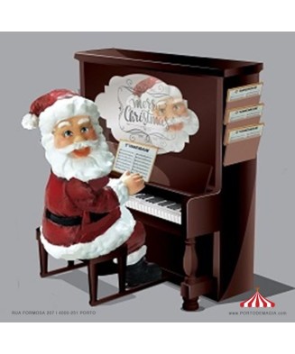 Pai Natal em Piano