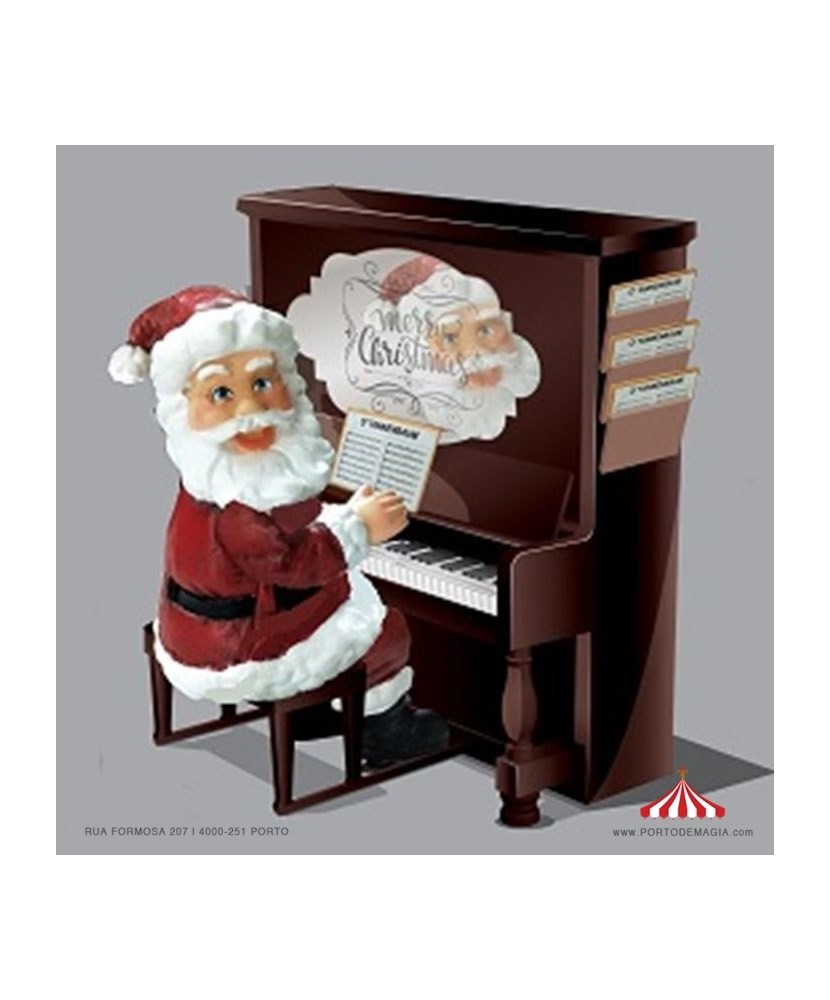 Santa Claus on Piano