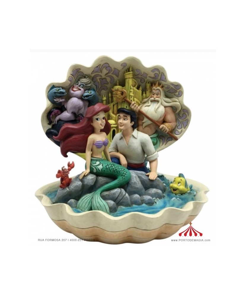 © Ariel & Prince Eric Seashell - Disney