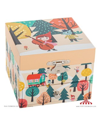 Caja de Música Caperucita Roja